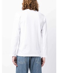 weißes Langarmshirt von Comme Des Garcons Play