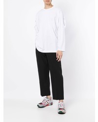 weißes Langarmshirt von Comme Des Garcons SHIRT