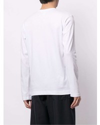 weißes Langarmshirt von Comme Des Garcons SHIRT