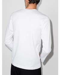 weißes Langarmshirt von Comme Des Garcons SHIRT