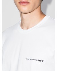 weißes Langarmshirt von Comme Des Garcons SHIRT