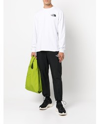 weißes Langarmshirt von The North Face