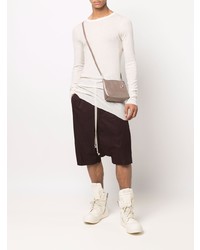 weißes Langarmshirt von Rick Owens