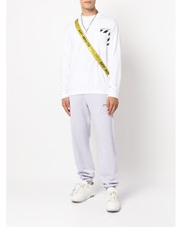 weißes Langarmshirt von Off-White