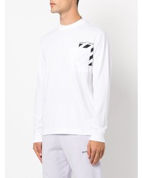 weißes Langarmshirt von Off-White