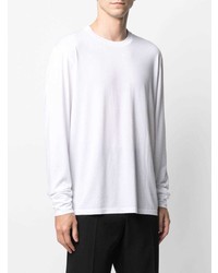 weißes Langarmshirt von Tom Ford