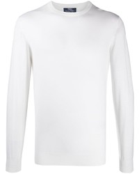 weißes Langarmshirt von Fedeli