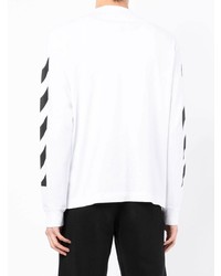 weißes Langarmshirt von Off-White