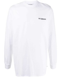 weißes Langarmshirt von Han Kjobenhavn