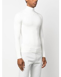 weißes Langarmshirt von Courrèges