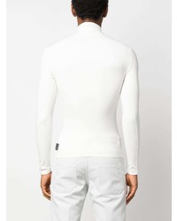 weißes Langarmshirt von Courrèges