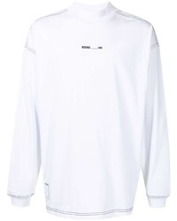 weißes Langarmshirt von Izzue