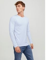 weißes Langarmshirt von Jack & Jones