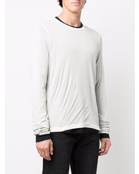 weißes Langarmshirt von Diesel