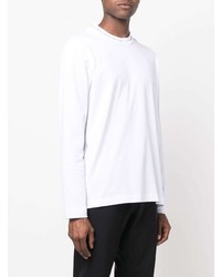 weißes Langarmshirt von Moncler