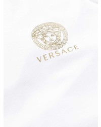weißes Langarmshirt von Versace