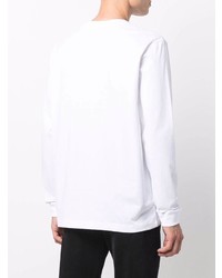 weißes Langarmshirt von Calvin Klein Jeans