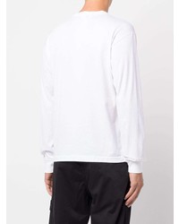 weißes Langarmshirt von Stone Island