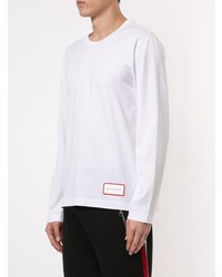 weißes Langarmshirt von CK Calvin Klein