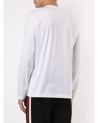 weißes Langarmshirt von CK Calvin Klein