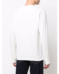 weißes Langarmshirt von Stone Island