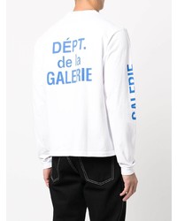 weißes Langarmshirt von GALLERY DEPT.