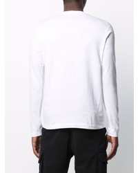 weißes Langarmshirt von Calvin Klein Jeans