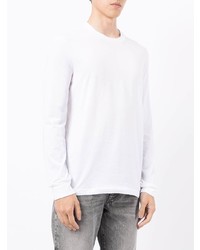 weißes Langarmshirt von DSQUARED2