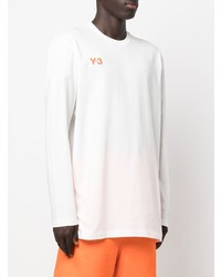 weißes Langarmshirt von Y-3