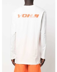 weißes Langarmshirt von Y-3