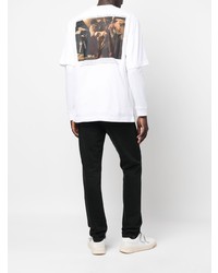 weißes Langarmshirt von Off-White