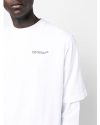 weißes Langarmshirt von Off-White