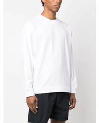 weißes Langarmshirt von Stone Island