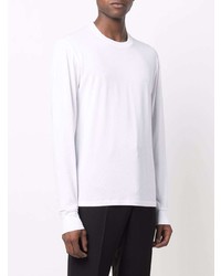 weißes Langarmshirt von Tom Ford