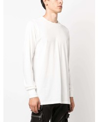 weißes Langarmshirt von Rick Owens DRKSHDW