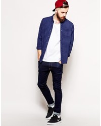 weißes Langarmshirt von Asos