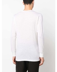 weißes Langarmshirt von Zimmerli