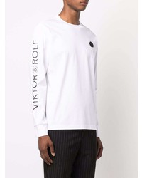 weißes Langarmshirt von Viktor & Rolf