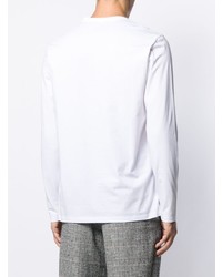weißes Langarmshirt von Versace Collection