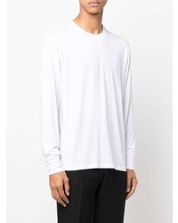 weißes Langarmshirt von Tom Ford