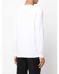 weißes Langarmshirt von Tom Ford