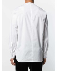 weißes Langarmshirt von DSQUARED2