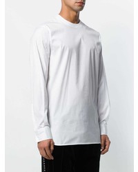 weißes Langarmshirt von DSQUARED2