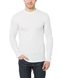 weißes Langarmshirt von Lower East