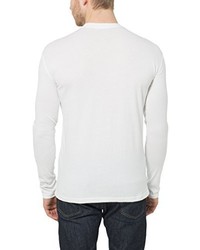 weißes Langarmshirt von Lower East