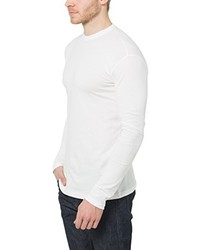 weißes Langarmshirt von Lower East