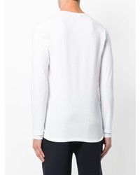 weißes Langarmshirt von Versace