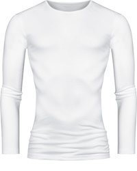 weißes Langarmshirt von MEY