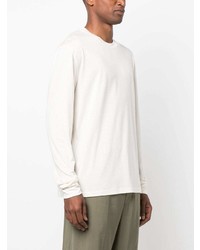 weißes Langarmshirt von Tom Ford