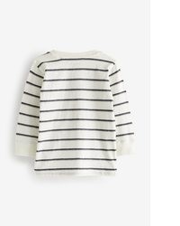 weißes Langarmshirt von next